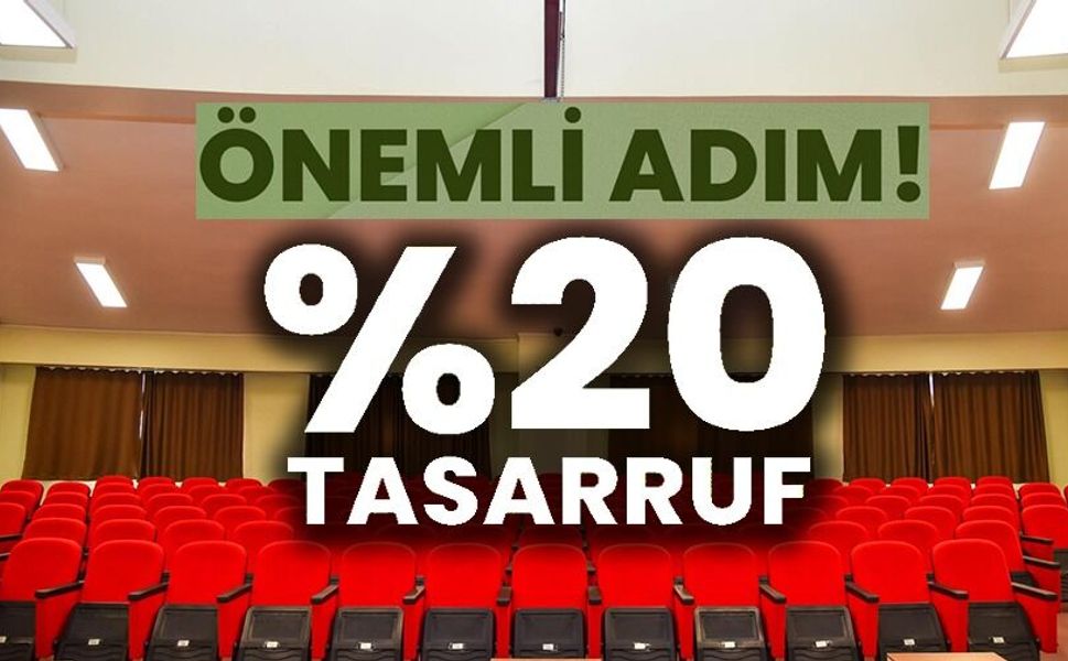 BŞEÜ'DE LED DÖNÜŞÜMÜYLE YÜZDE 20 ENERJİ TASARRUFU