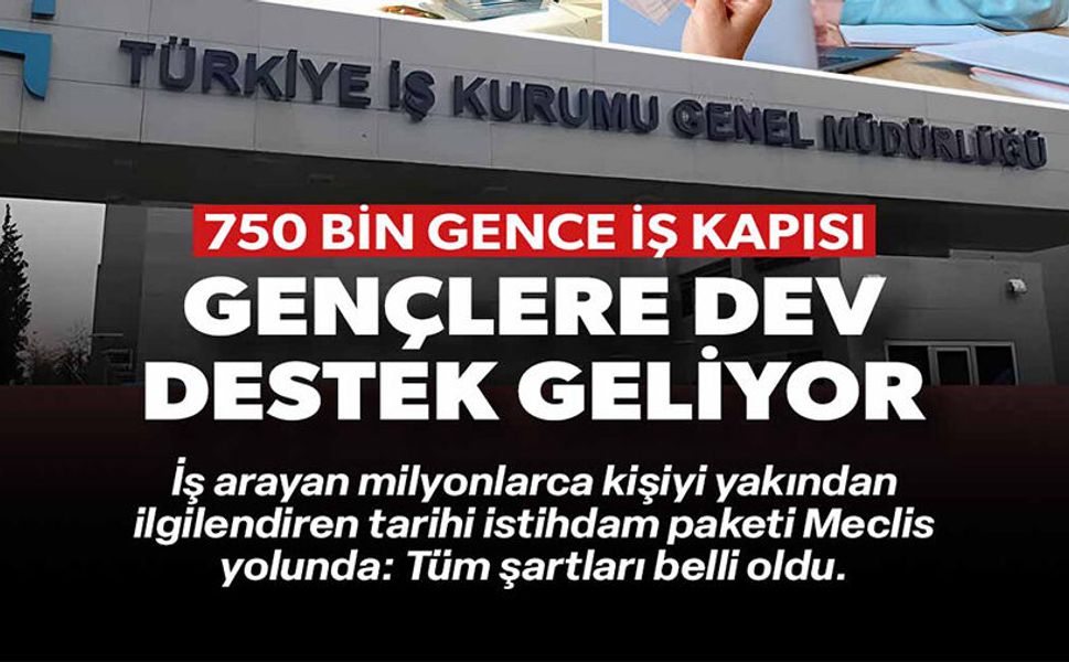 GENÇLERE DEV DESTEK GELİYOR