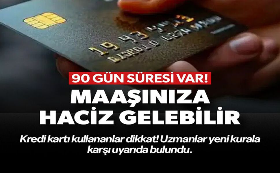 MAAŞINIZA HACİZ GELEBİLİR