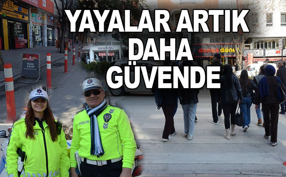 YAYA GEÇİTLERİNDE DUBA DÜZENLEMESİ