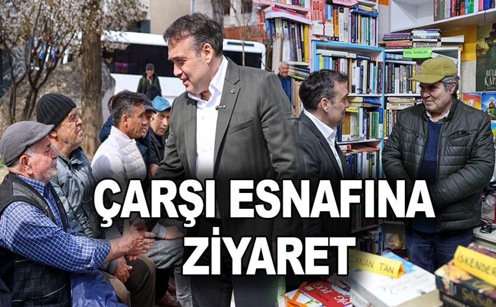 VALİ SÖZER'DEN ÇARŞI ESNAFINA ZİYARET