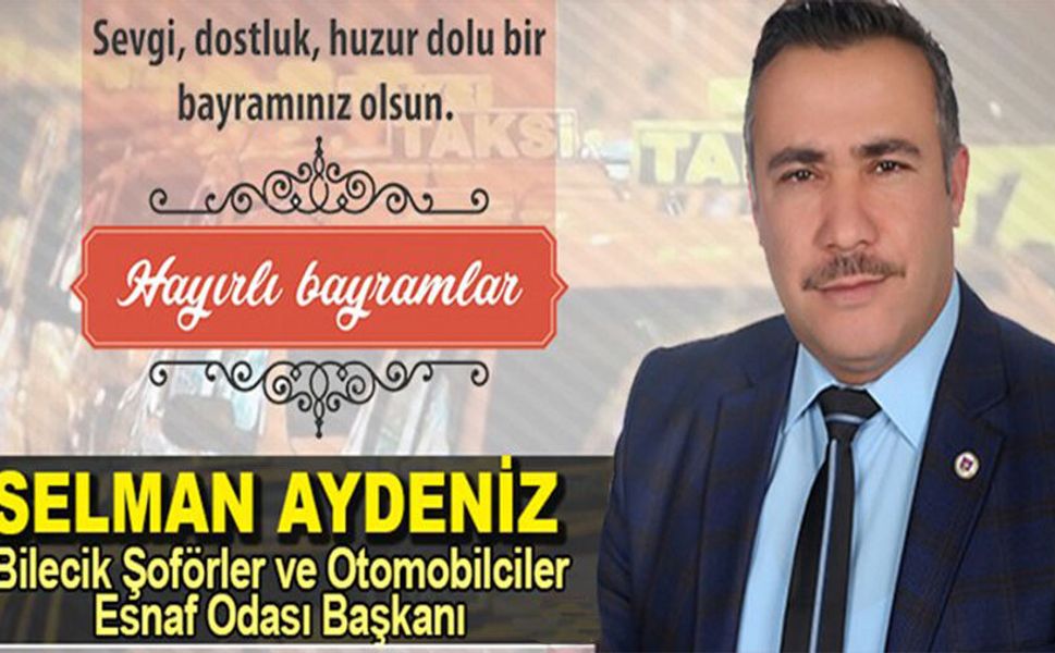 SELMAN AYDENİZ RAMAZAN BAYRAMI MESAJI
