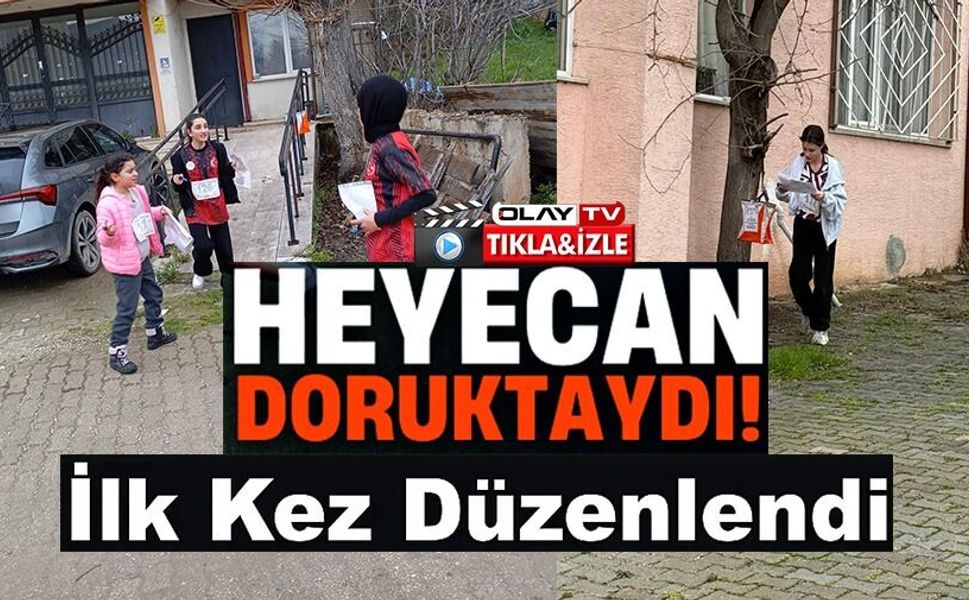 BİLECİK'TE İLK KEZ ORYANTİRİNG HEYECANI YAŞANDI
