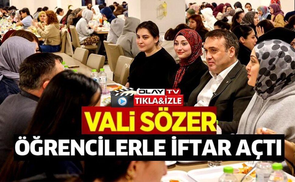 VALİ SÖZER, ÖĞRENCİLERLE BİR ARAYA GELEREK HEDEFLERİNİ DİNLEDİ