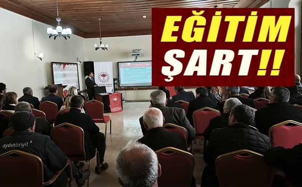 ÜRETİCİLERE ‘GIDA HİJYENİ' İLE 'B-REÇETE' BİLGİLENDİRMESİ