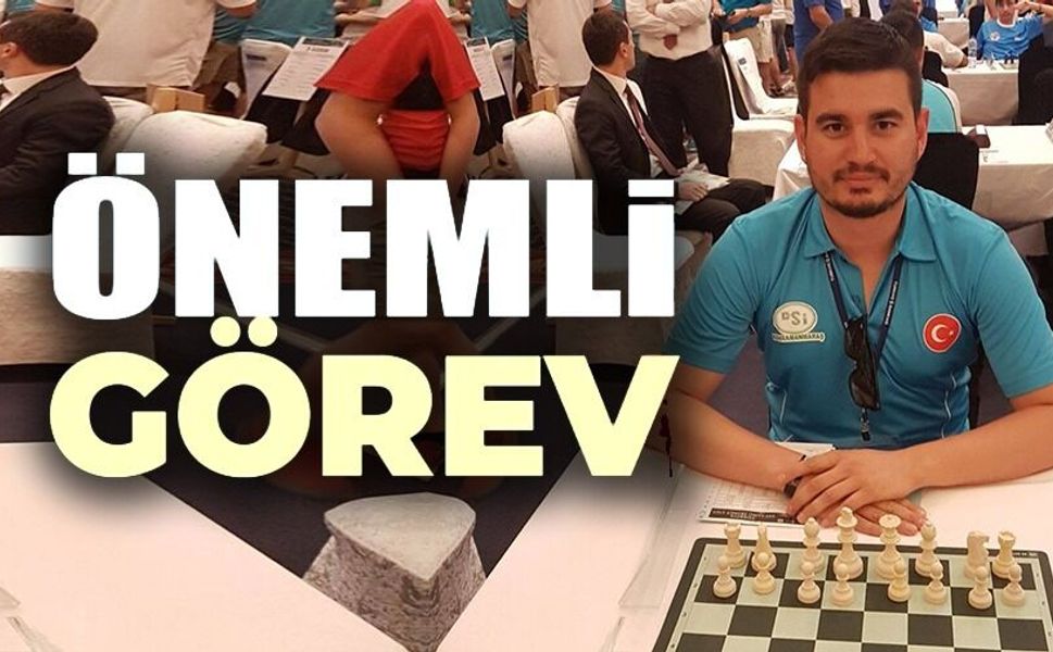 TÜRKİYE SATRANÇ FEDERASYONU'NDAN BABAOĞLU'NA ÖNEMLİ GÖREV