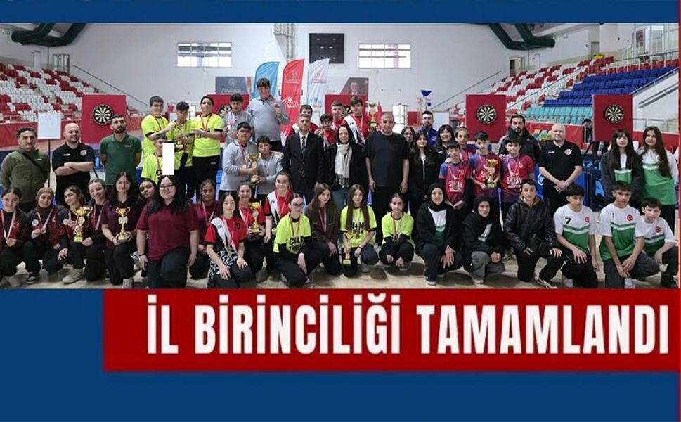DART YILDIZLAR İL BİRİNCİLİĞİ TAMAMLANDI