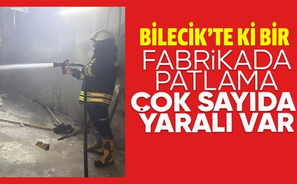 FABRİKADA PATLAMA: 1’İ AĞIR 2 İŞÇİ YARALANDI