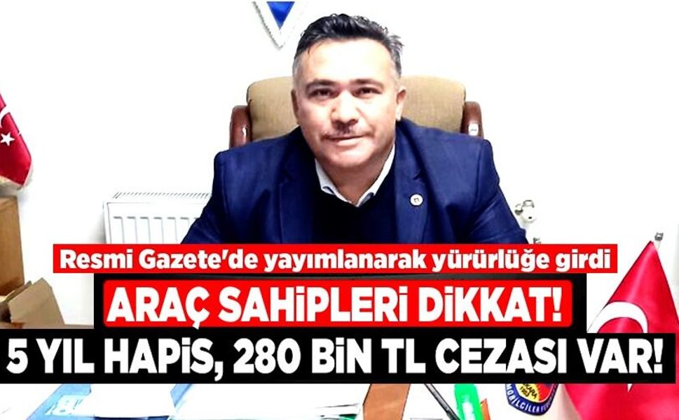 APP PLAKA KULLANANLARA 280 BİN LİRAYA KADAR CEZA KESİLECEK