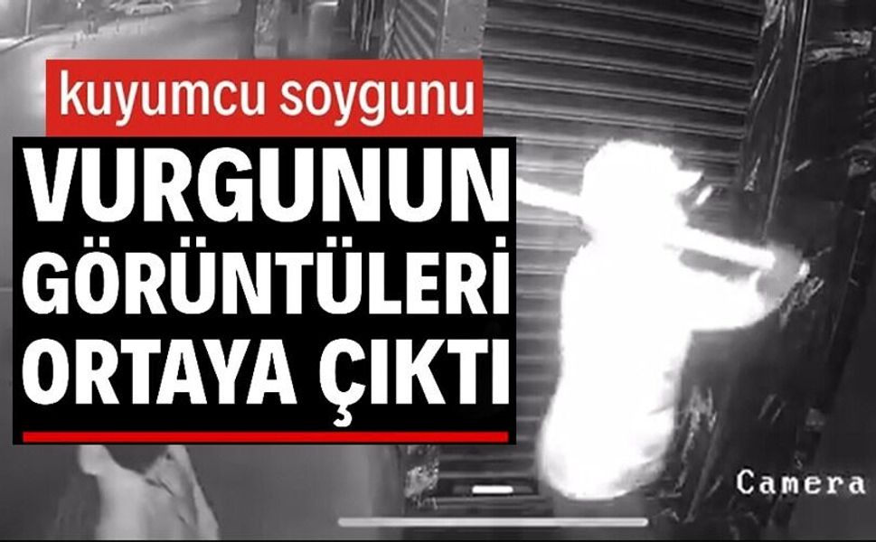 BİLECİK'TE 30 SANİYELİK KUYUMCU SOYGUNUNUN GÖRÜNTÜLERİ ORTAYA ÇIKTI
