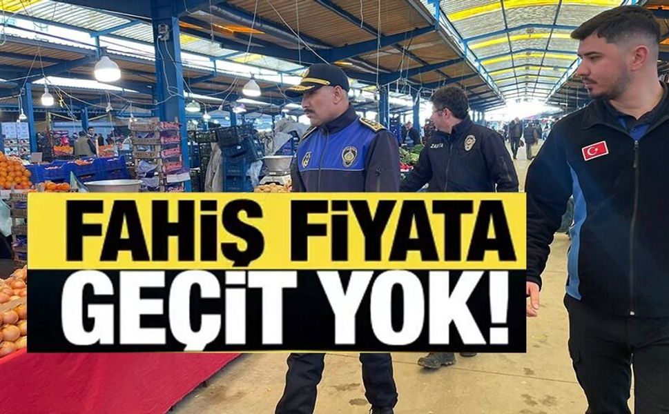 MEYVE SEBZE PAZARINDA FİYAT ETİKETİ DENETİMİ