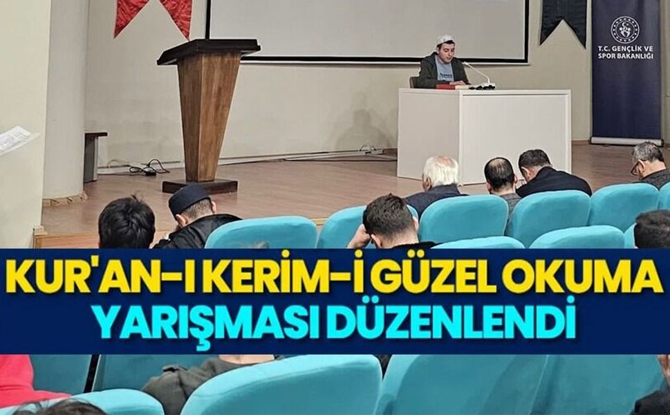 ‘KUR'AN-I KERİM VE HADİS YARIŞMASI' DÜZENLENDİ