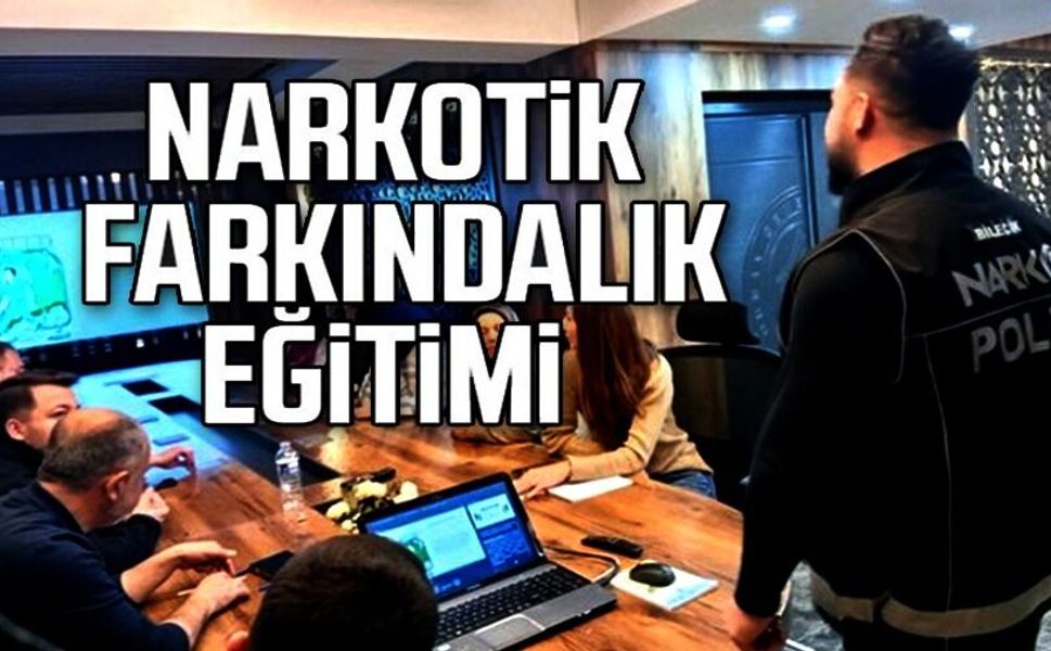 ‘SESSİZ KALMA, FARK ET, ÖNLE' NARKOTİK EĞİTİMİ