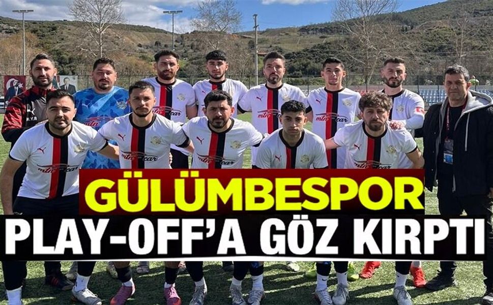 1. AMATÖR LİG'DE GÜLÜMBESPOR TUTULAMIYOR