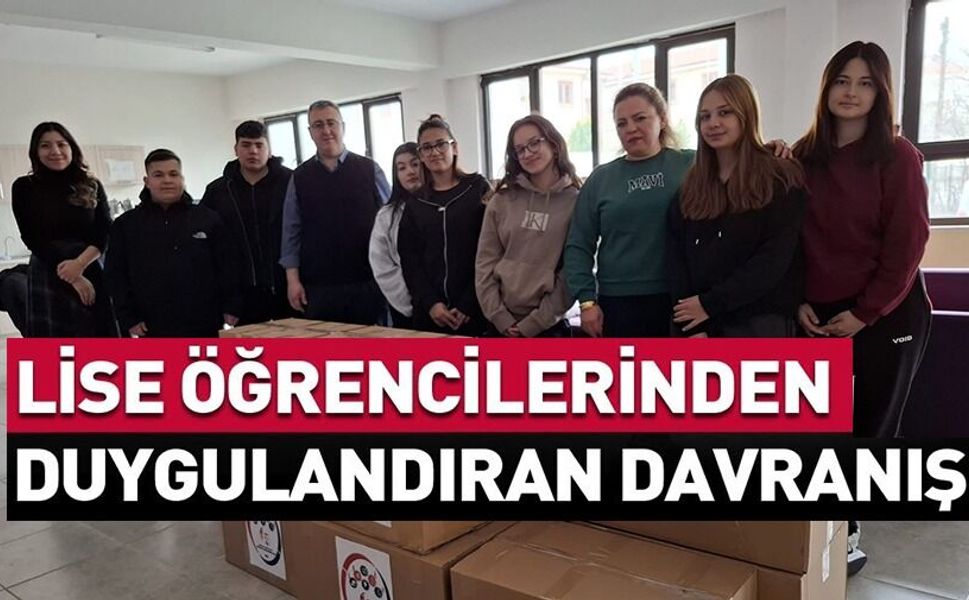 NİLÜFER HATUN MTAL ÖĞRENCİLERİ HARÇLIKLARINI İYİLİĞE DÖNÜŞTÜRDÜ
