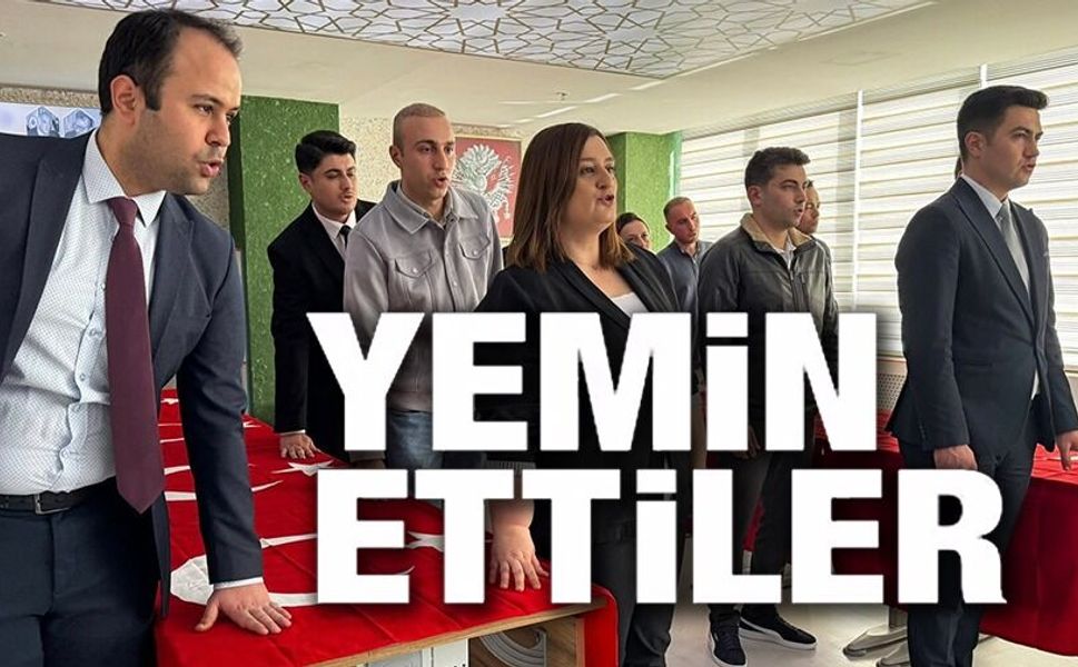 SÖZLEŞMELİ PERSONEL ‘ASLİ KADROYA GEÇİŞ YEMİN TÖRENİ'