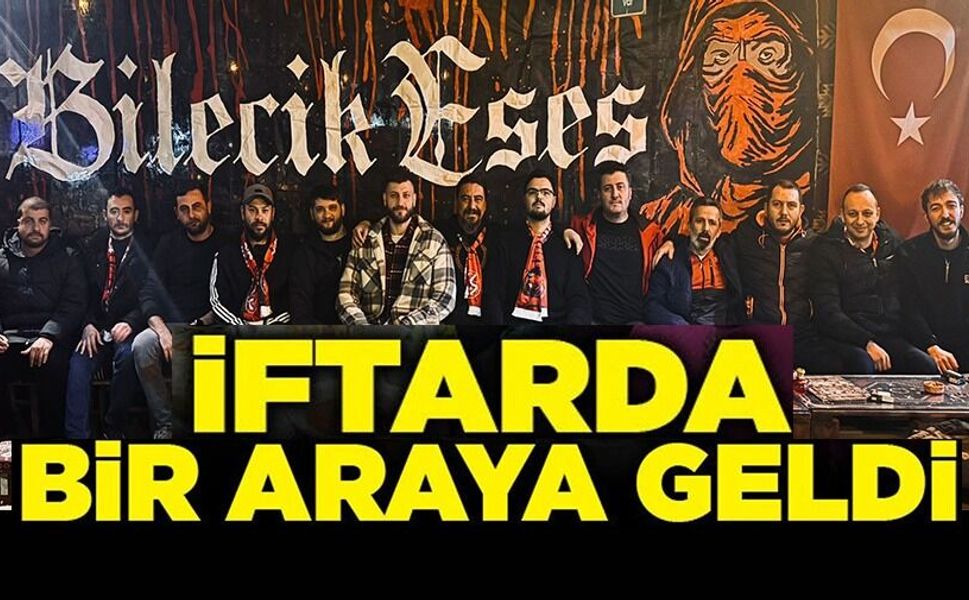 YAŞAYAN ESKİŞEHİRSPOR TARAFTARLARI İFTARDA BİR ARAYA GELDİ