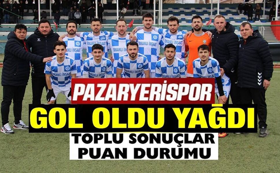 PAZARYERİSPOR GOL OLDU YAĞDI