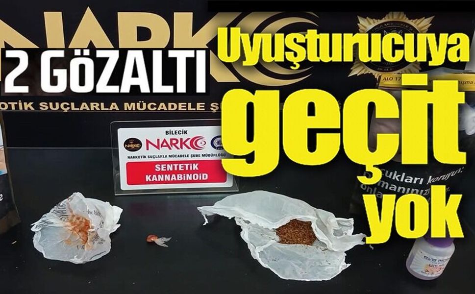 NARKOTİK OPERASYONU: 2 GÖZALTI