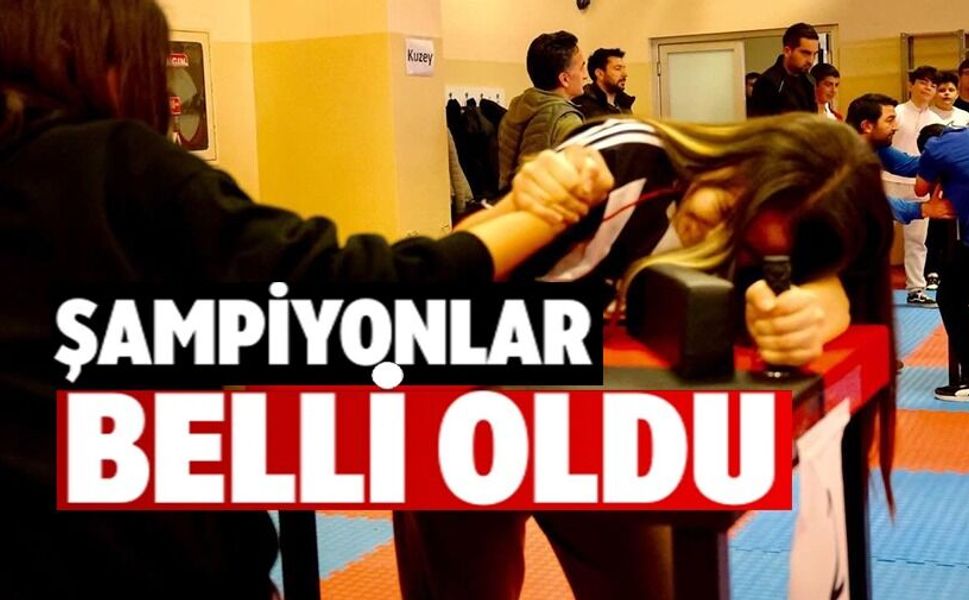 BİLEK GÜREŞİ YILDIZLAR İL BİRİNCİLİĞİ TAMAMLANDI