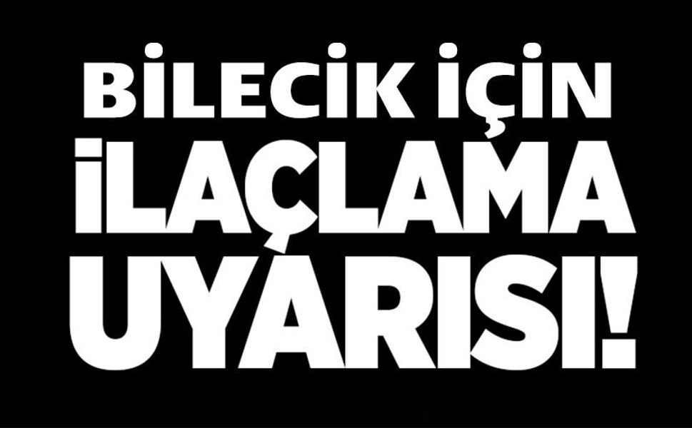 DEMİRYOLU HATLARINDA İLAÇLAMA UYARISI