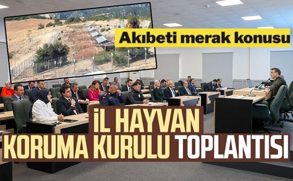 HAYVANLARI KORUMA KURULU TOPLANTISI GERÇEKLEŞTİRİLDİ