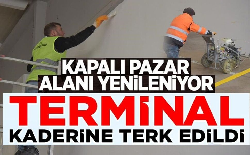 BİLECİK KAPALI PAZARI YENİLENİYOR