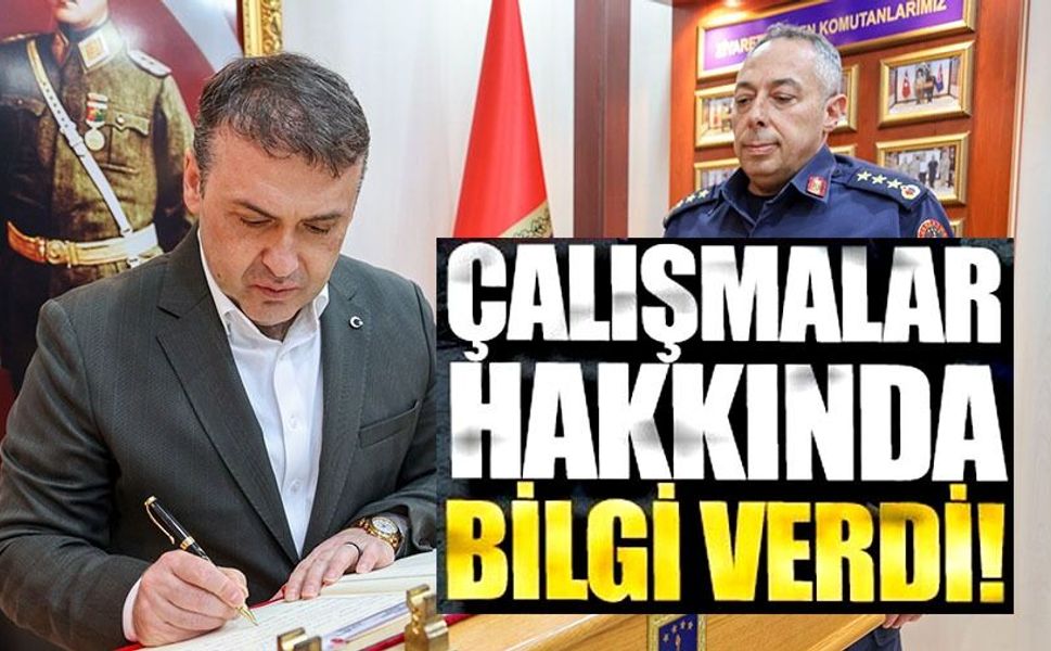 VALİ SÖZER BİLECİK İL JANDARMA KOMUTANLIĞI'NDA BİLGİ ALDI