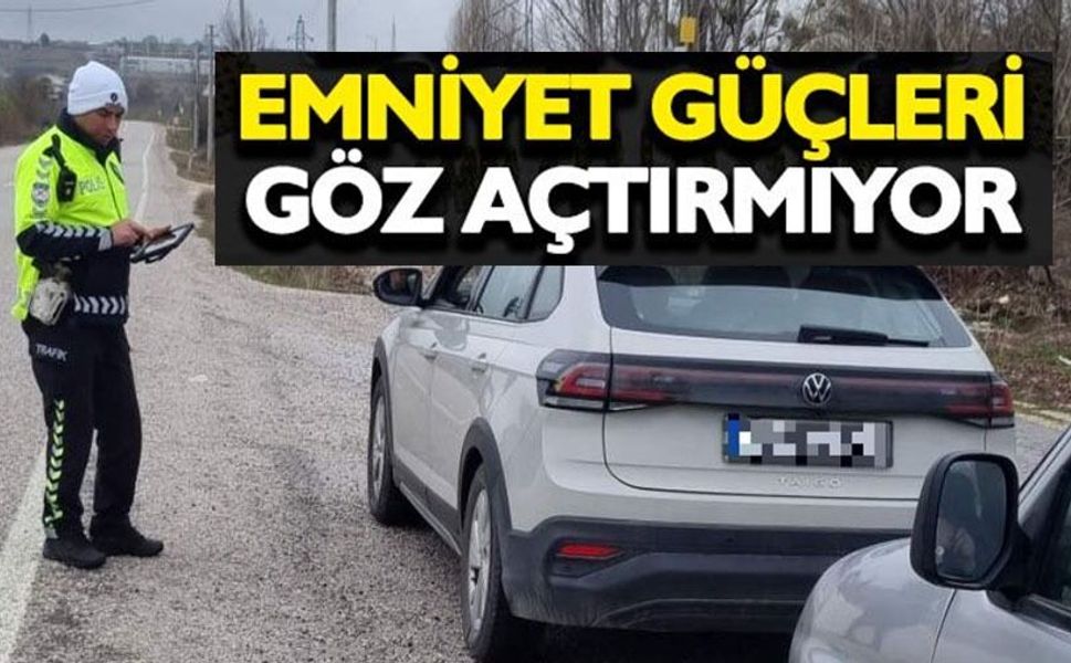 TRAFİK DENETİMLERİ ARALIKSIZ SÜRÜYOR