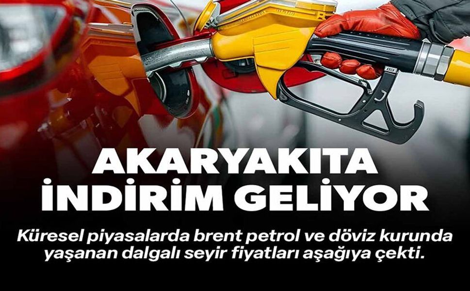 AKARYAKITA İNDİRİM GELİYOR