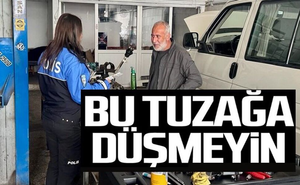 BİLECİK'TE DOLANDIRICILIK UYARISI