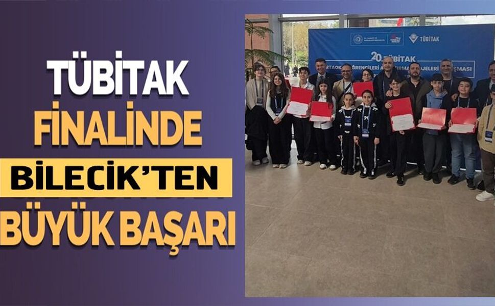 TÜBİTAK BÖLGE FİNALİ'NDE BÜYÜK BAŞARI