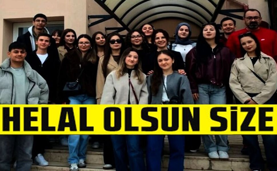 ÖĞRENCİLERDEN HUZUREVİNE ANLAMLI BULUŞMA