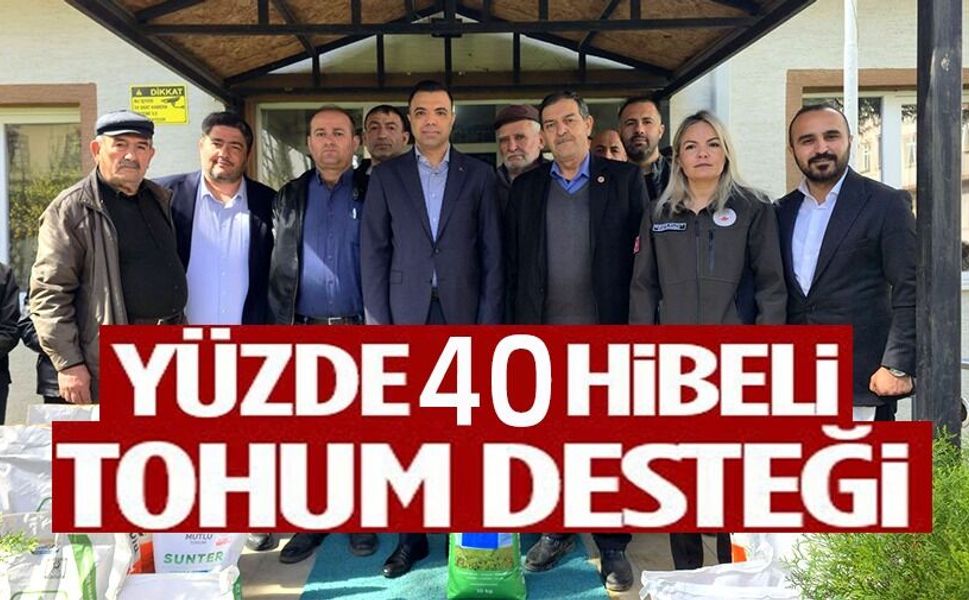 ÇİFTÇİLERE TOHUM DESTEĞİ SAĞLANDI