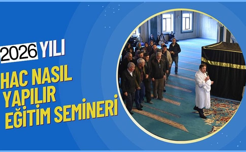 ‘HAC HAZIRLIK SEMİNERİ' GERÇEKLEŞTİRİLDİ