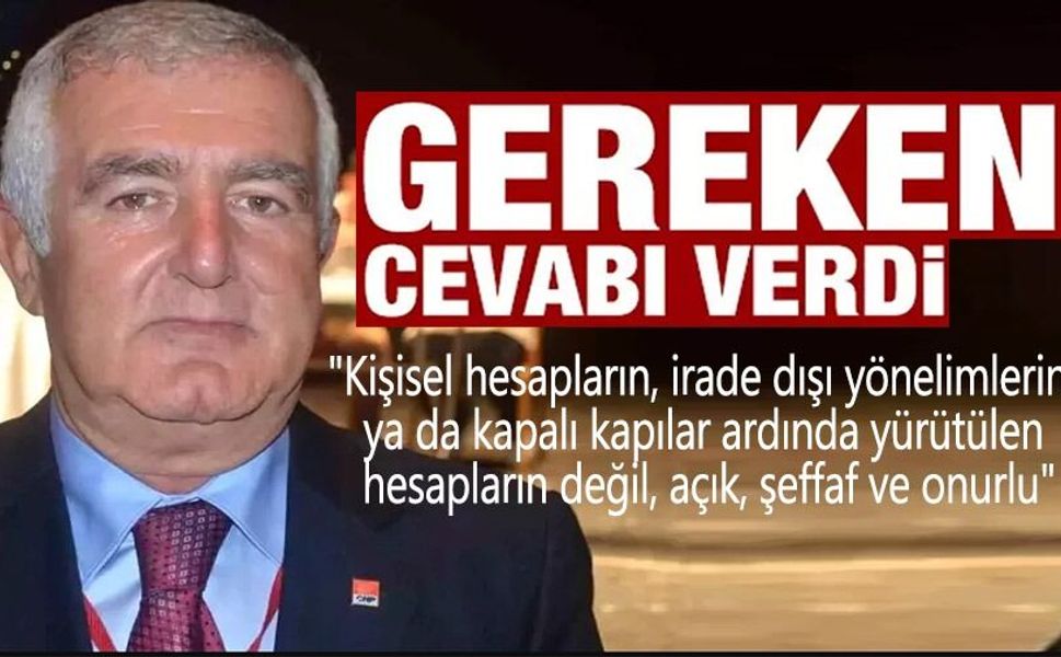 CHP'DE YAŞANAN FİRE SONRASI İL BAŞKANINDAN AÇIKLAMA