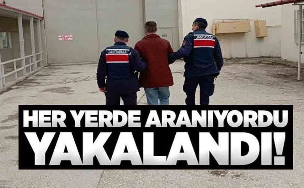 3 FARKLI SUÇTAN 8 YIL 5 AY HAPİS CEZASI BULUNAN ŞAHIS YAKALANDI