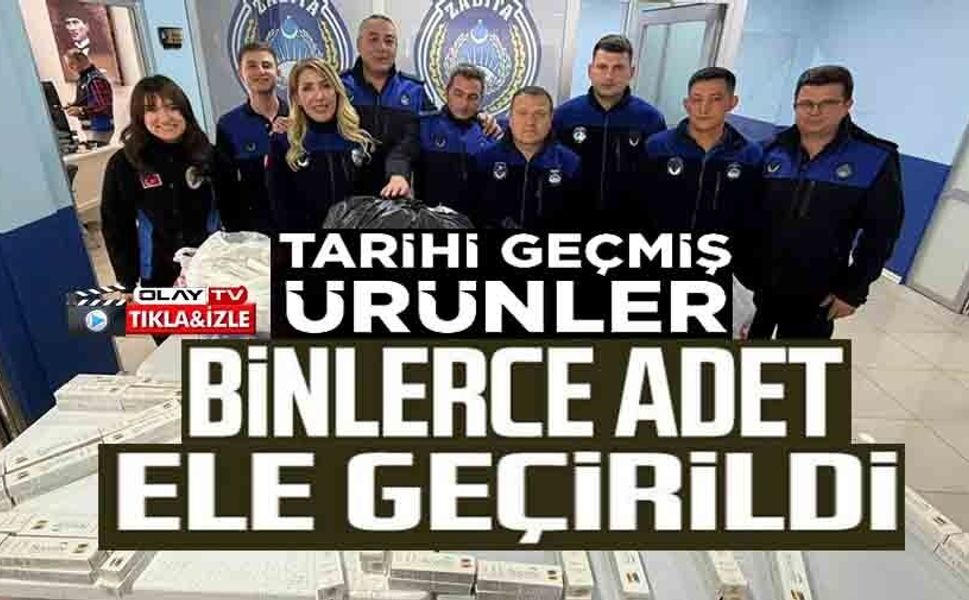 ZABITA EKİPLERİ GÜZELLİK SALONLARINA YAPTIĞI DENETİMDE SON KULLANMA TARİHİ GEÇEN BİN 500 ÜRÜNE EL KOYDU