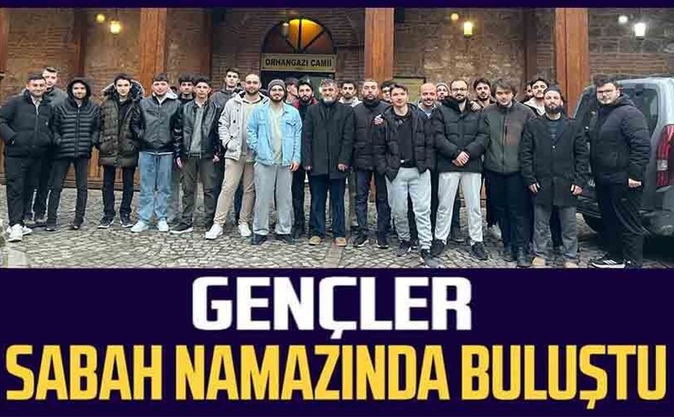 KYK ÖĞRENCİLERİ SABAH NAMAZINDA BULUŞTU