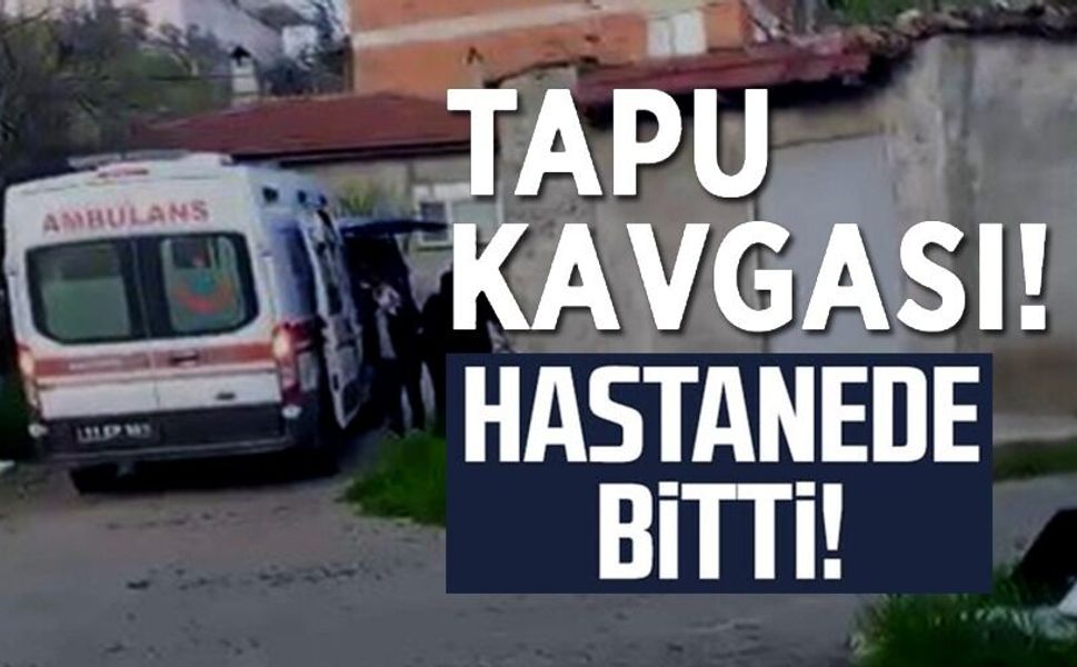 AİLE İÇİ TAPU ANLAŞMAZLIĞI KARAKOLDA BİTTİ