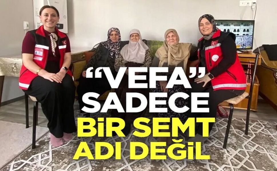 KIBRIS GAZİLERİNİN AİLELERİNE VEFA