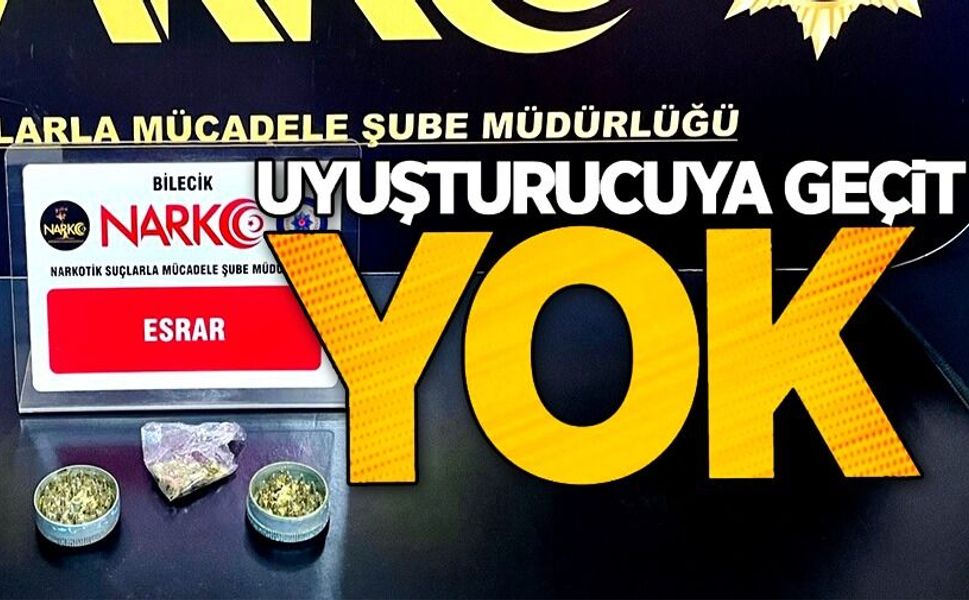 ESRAR VE UYUŞTURUCU APARATI ELE GEÇİRİLDİ: 1 GÖZALTI