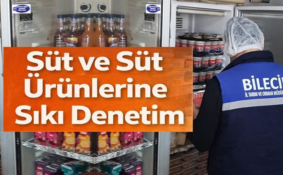 SÜT VE SÜT ÜRÜNLERİNE EŞ ZAMANLI DENETİM