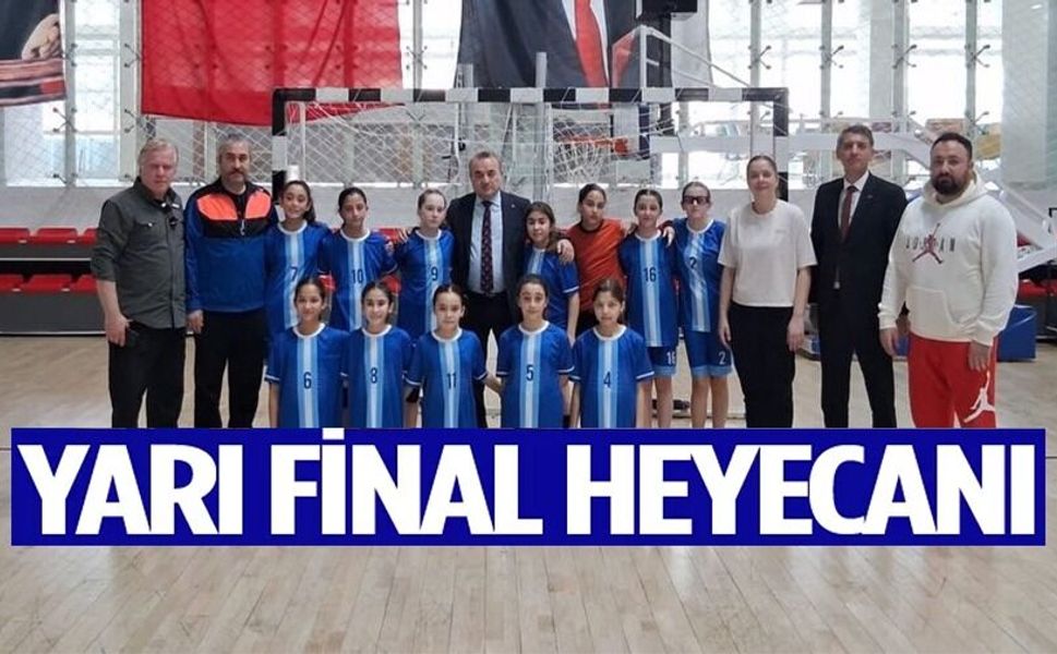 OKUL SPORLARI HENTBOL KÜÇÜK KIZLAR YARI FİNAL GRUP MÜSABAKALARI BAŞLADI