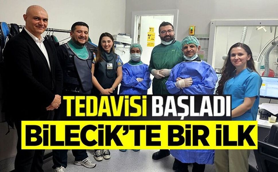 BİLECİK'TE İLK DEFA YENİ NESİL KALP PİLİ UYGULAMASI YAPILDI