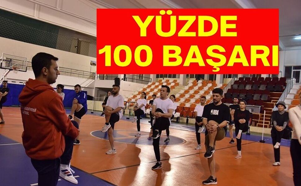 POMEM KURSLARINDA YÜZDE 100 BAŞARI
