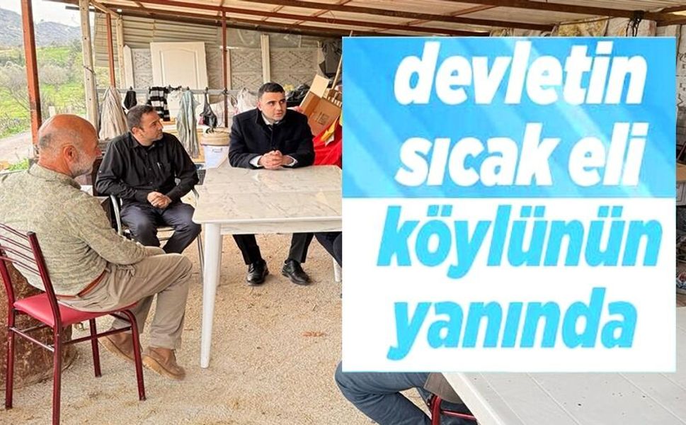 ORMAN YANGINLARINDAN ETKİLENEN VATANDAŞLARIN GEÇİCİ BARINMA ALANLARI İNCELENDİ