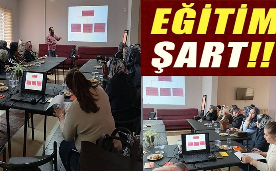 AİLE İÇİ İLETİŞİM EĞİTİMİ DÜZENLENDİ