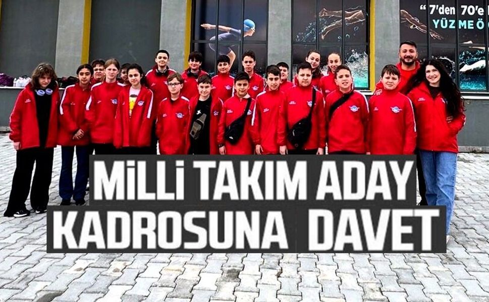 19 SPORCU MİLLİ TAKIM ADAY KADROSUNA SEÇİLDİ