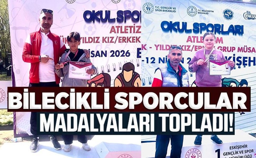 SPORCULAR MADALYALARI TOPLADI